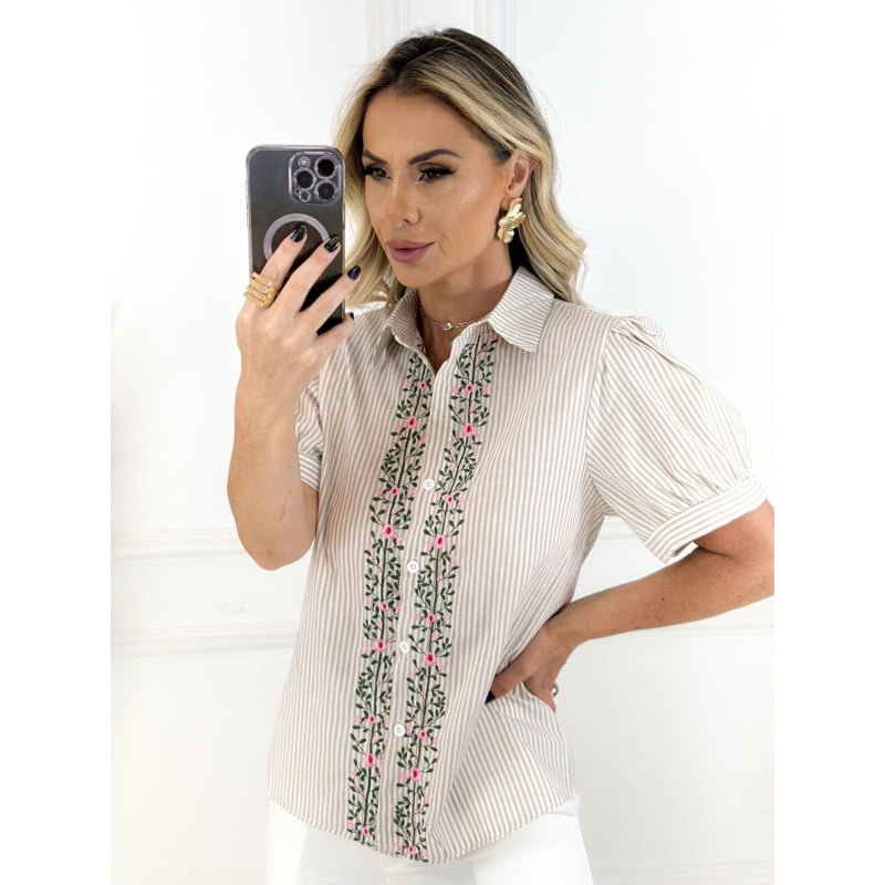 Camisa florais