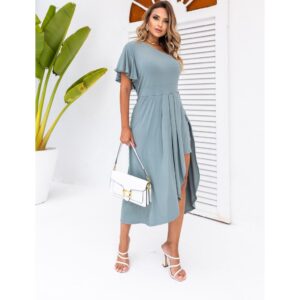 VESTIDO MODA DRAPEADOS