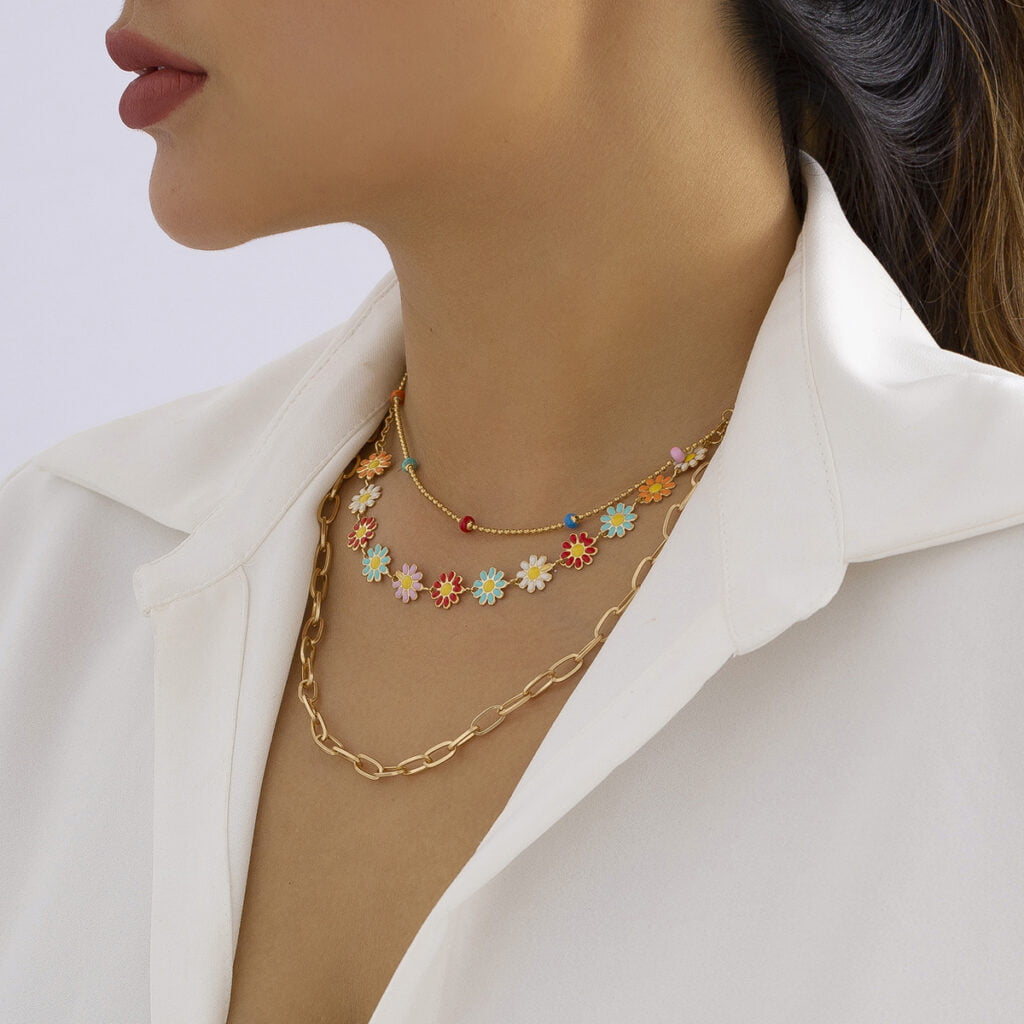 Colares e look de verão