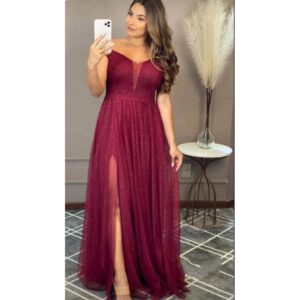 Vestido para Casamentos Marsala