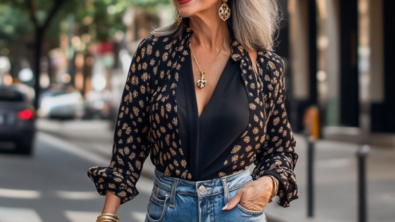 Elegante e na moda com mais de 40 anos com Estilo!