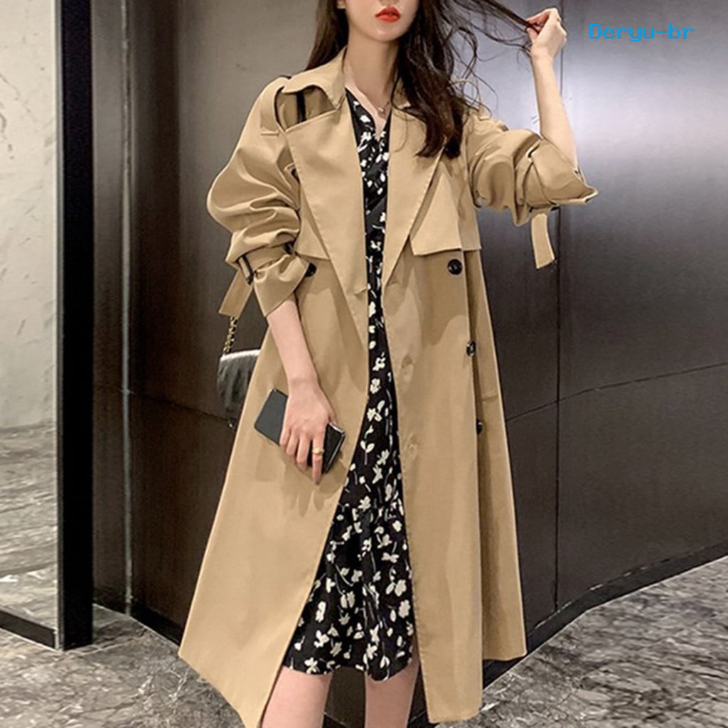 sobretudo longo trench coat