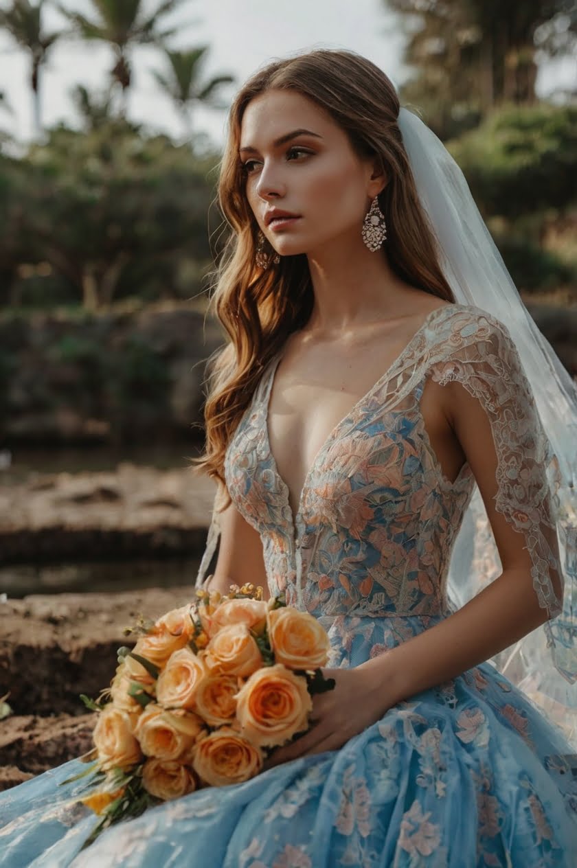 Vestidos de Noiva Coloridos: Dê um Toque de Cor ao Seu Grande Dia!