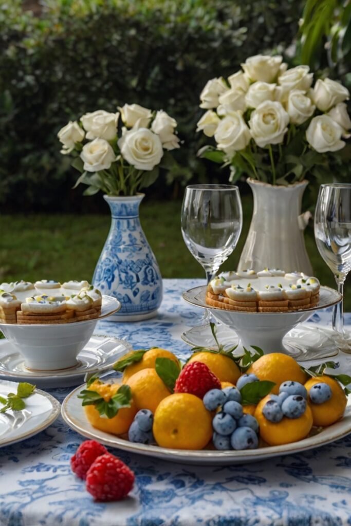 Piquenique para celebrar o casamento