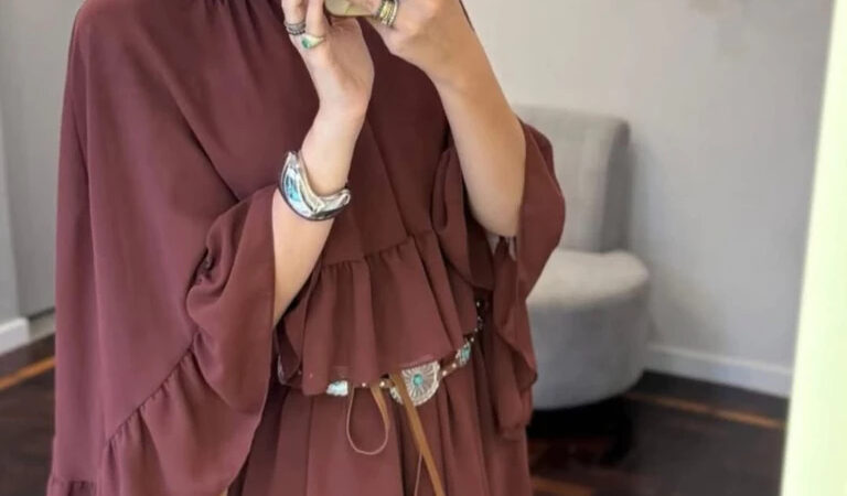 Vestido Boho Chic para Todas as Idades